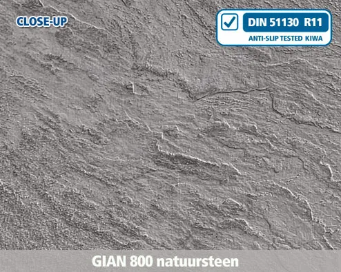 gian800 natuursteen beton, anti-slip, structuur, profiel, trap, trapneus