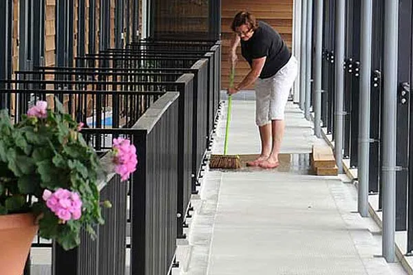 Praktijkvoorbeeld GIAN anti-slip structuur op balkon